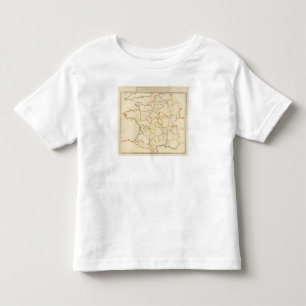 Small French Rivers Outline Toddler T-shirt