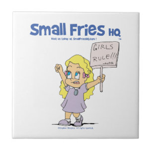 Small Fries HQ Ophelia Ceramic Tile