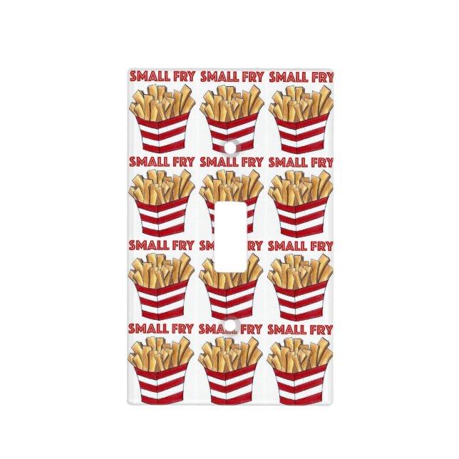 SMALL FRY Fast Food French Fries Baby Light Cover (Front)