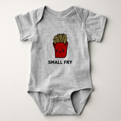 SMALL FRY Yummy French Fries Baby Infant Bodysuit