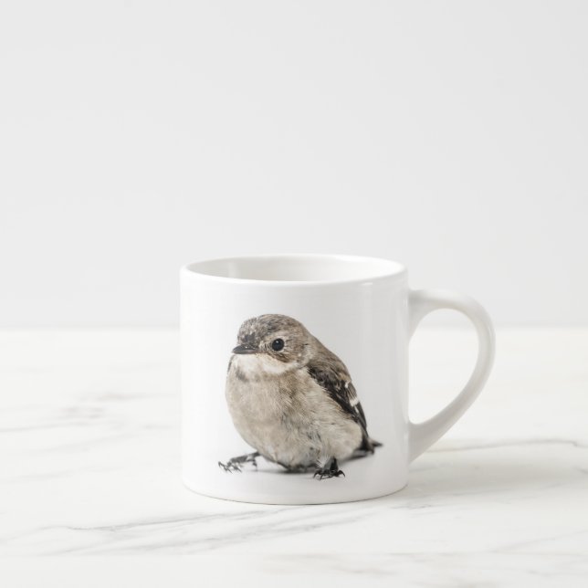 Small Garden Bird Photo Espresso Cup (Right)