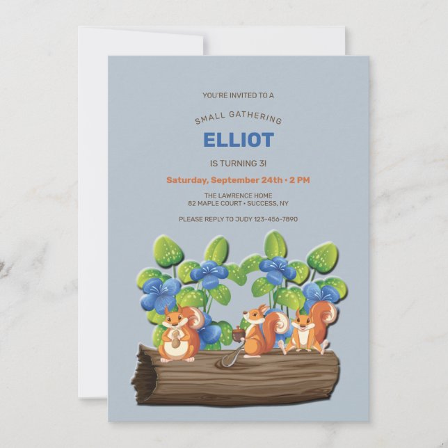 Small Gathering Invitation (Front)