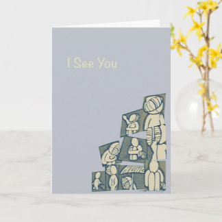 Small Gestures A Day In the Life 5 x 7 Card