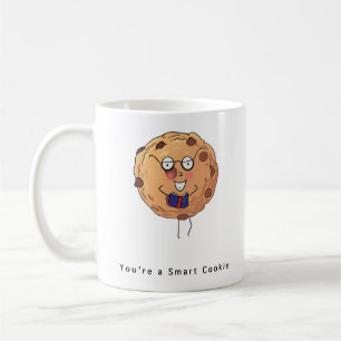 Small gift, smart cookie, cute coffee mug