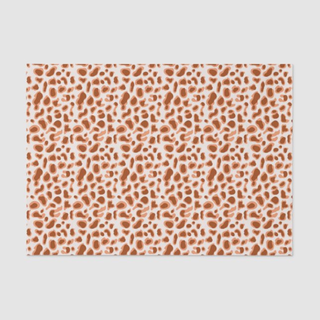 Small Giraffe Animal Print Tissue Paper (Front)