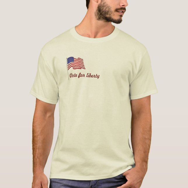 Small Government Bastiat T-Shirt (Front)