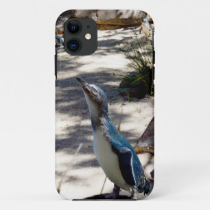 Small Gray Fairy Penguin, iPhone 11 Case