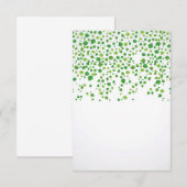 Small Green Falling Leaves (Front/Back)
