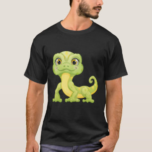 Small Green Lizard Iguana Reptiles T-Shirt
