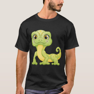 Small Green Lizard Iguana Reptiles T-Shirt