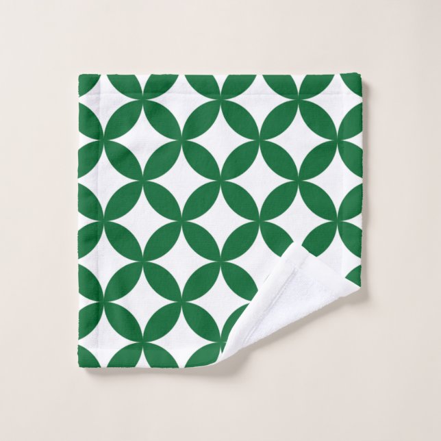 Small Green Shippo Towel (Wash Cloth)