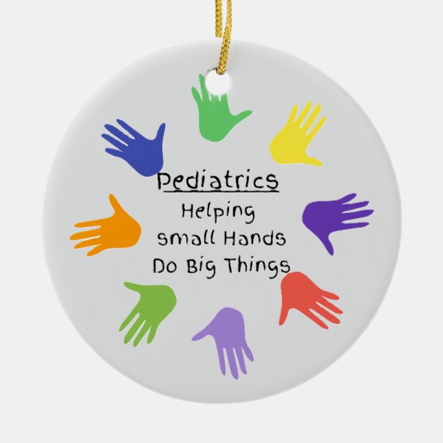 Small Hands Ornament  (Front)