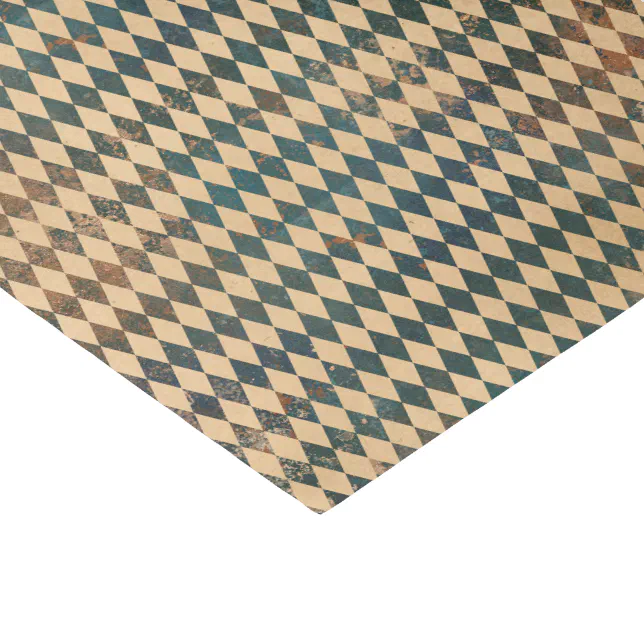 Small Harlequin Diamond Pattern Tissue Paper | Zazzle