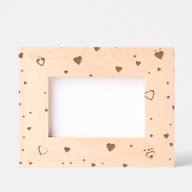 Small Hearts Engraved Frames (Front)