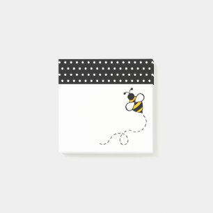 Small Honey Bee Post It Notes Gift