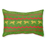 Small Indoor Dog Bed &quot;furry Little Christmas&quot; at Zazzle