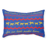 Small Indoor Pet Bed &quot;furry Little Christmas&quot; at Zazzle