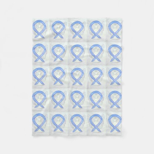 Small Intestine Cancer Awareness Ribbon Blankets