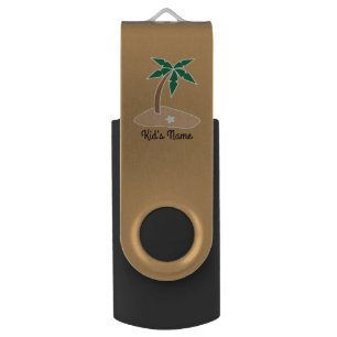 Small Island USB Flash Drive