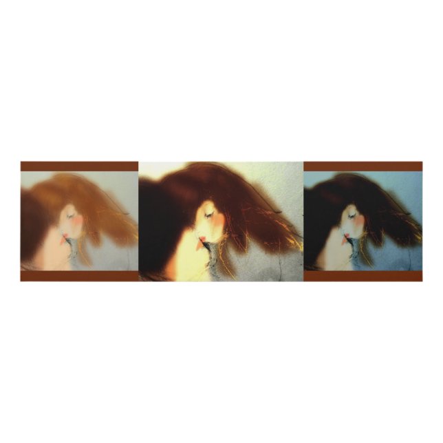 Small kisses set 2 panel wall art (Front)