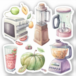 Small Kitchen Appliances Sticker