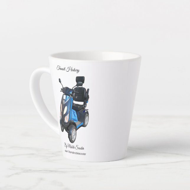 Small Latte Mug (Left Angle)