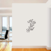 Small Let Go & Let God Wall Decal (Small)
