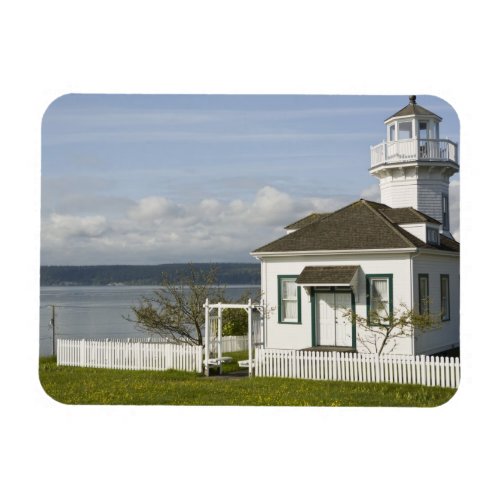 Small lighthouse in Port Townsend WA Magnet