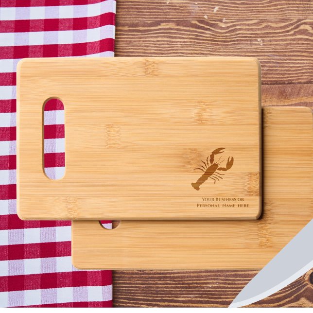 small lobster  - personalized cutting board (Creator Uploaded)