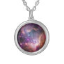 Small Magellanic Cloud Silver Plated Necklace
