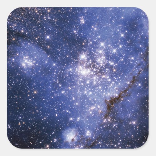 Small Magellanic Cloud Square Sticker