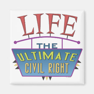 Small magnet to promote life.