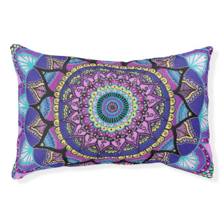 Small Mandala Dog Bed