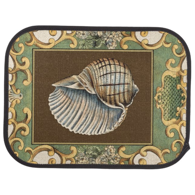 Small Mermaid's Shells Car Mat (Rear)