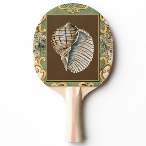 Small Mermaid's Shells Ping-Pong Paddle