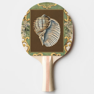 Small Mermaid's Shells Ping-Pong Paddle