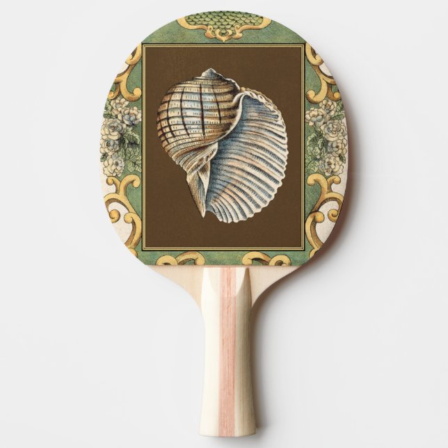 Small Mermaid's Shells Ping-Pong Paddle (Front)