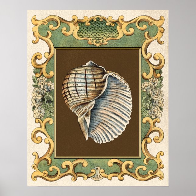Small Mermaid's Shells Poster (Front)
