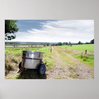 small milk transporter poster