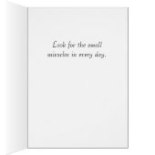 Small Miracles Card (Inside (Right))