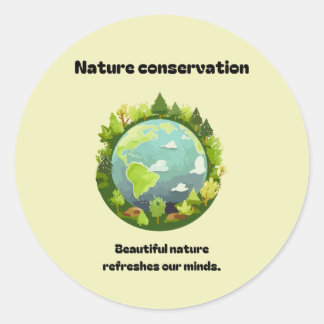 Small Miracles to Save the Planet: Nature Sticker