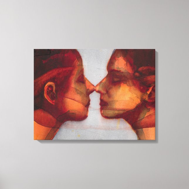 Small Mirror Twin 2003-07 Canvas Print (Front)