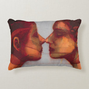 Small Mirror Twin 2003-07 Decorative Pillow