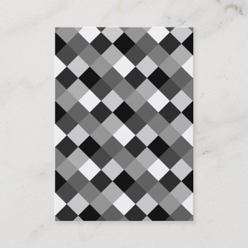 Customizable Small Monotone Blocks Business Card Template
