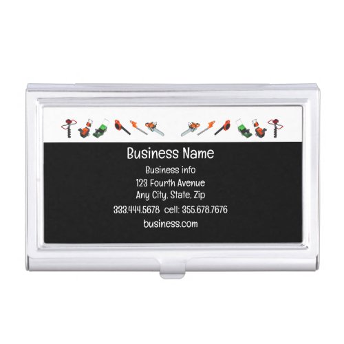 Small Motor Engine Rental  Business Card Case