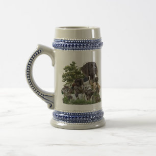 Small Munsterlander Beer Stein