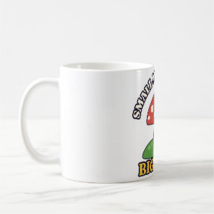 Small Mushroom Big Plans Toadstool Coffee Mug