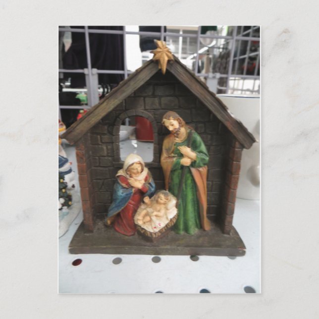 Small Nativity Postcard (Front)