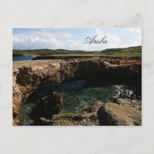 Small natural bridge in Aruba Postcard