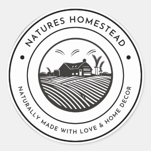 Small Natures Homestead Stickers